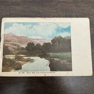 Vintage Postcard 1910 Colorado Pike’s Peak